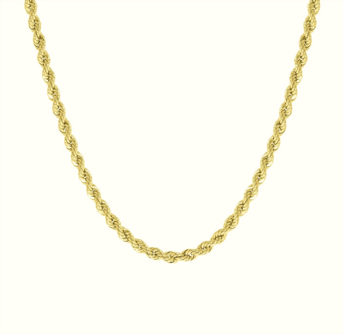 Ketting - Goudkleurig - Stainless steel - 47 Centimeter - Damesdingetjes