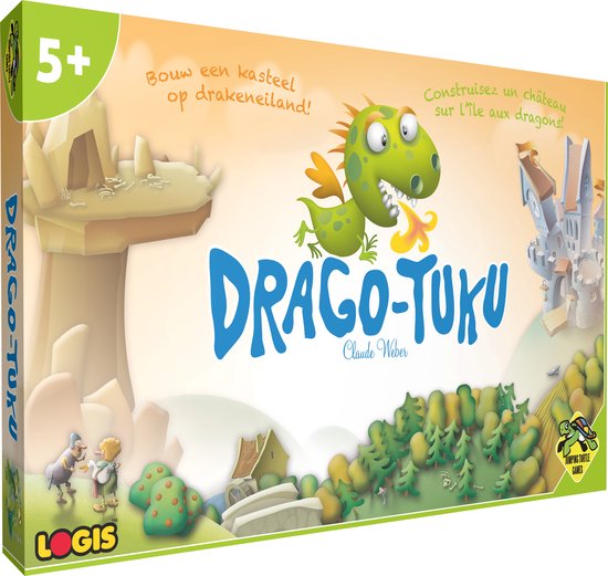 Boek: Drago-Tuku - Coöperatief bordspel kinderen - Jumping Turtle Games, geschreven door Jumping Turtle Games