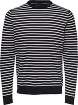 ONLY & SONS ONSKOBY  STRIPE CREW KNIT  Heren Trui - Maat M