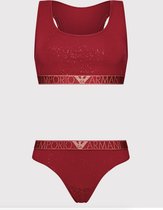 Emporio Armani SET INTIMO UNDERWEAR SET Vrouwen Lingerieset - Carmine - Maat M