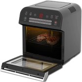 Lumier® Friteuse - Lucht - Oven - Broodrooster - Rotisserie - Elektrische Grill - 1600W vermogen - Instelbare temperatuur - Zwart