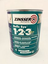 Zinsser Primers Isolerend Type Bulls Eye 1-2-3 plus - 1 L wit