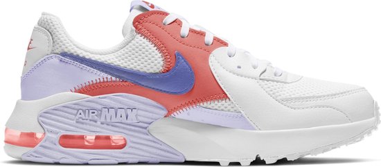 Nike Sneakers - Maat 37.5 - Vrouwen - wit - oranje/roze - paars