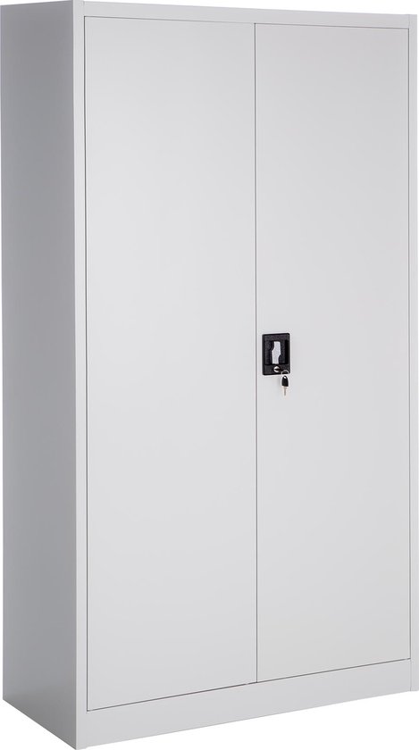 tectake - 4 classeurs - division 5 compartiments - couleur gris - combi - 404476