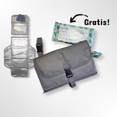 VAMOJA - Verschoonmatje - Luiertas - Reistas - Luieretui + gratis reisverpakking billendoekjes