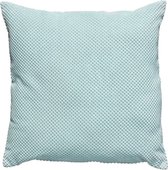 Oneiro’s Luxe sierkussen PETRO Blauw - 45 x 45 cm - polyester - wonen - interieur – woonaccessoires - kussens