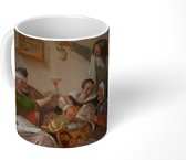 Mok - Soo voer gesongen soo na gepepen - Jan Steen - 350 ML - Beker