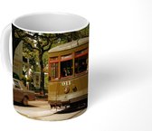Mok - Een oude tram in het Amerikaanse New Orleans - 350 ML - Beker