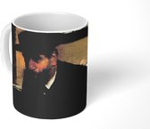 Mok - The Collector of Prints - Schilderij van Edgar Degas - 350 ML - Beker