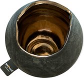 Theelichthouder goud - brynxz -14x11cm- tea-light cup boost gold
