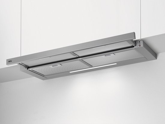 AEG DPE5960M | Vlakscherm afzuigkap | 90 cm | RVS