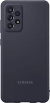 Samsung Silicone Hoesje - voor de Samsung Galaxy A52/A52s - Zwart