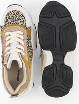 graceland Witte chunky sneaker panterprint - Maat 35