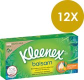 Kleenex Balsam Stronger Tissues - 12 x 56 Stuks ( 672 Tissues)