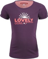 Lovestation22 T-shirt Ingrid Purple / Coral