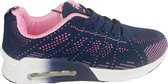 Sneakers dames donkerblauw roze maat 39