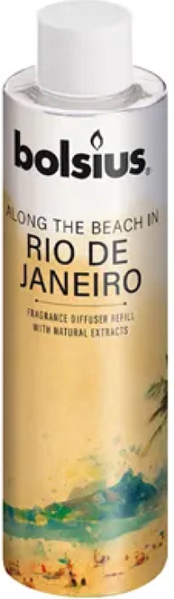 Bolsius Geurverspreider Around The World Rio de Janeiro Refill 200ml