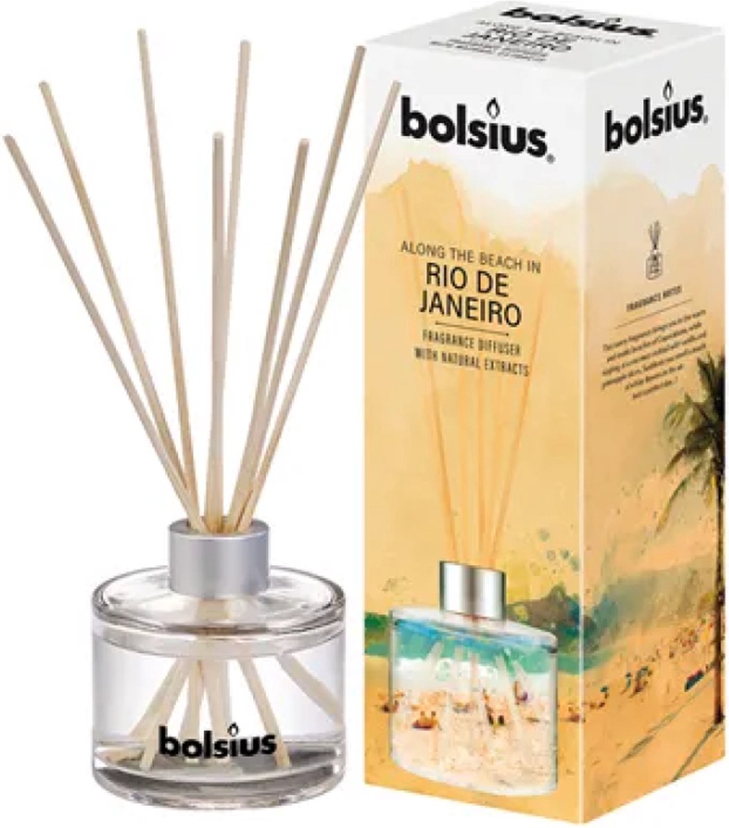 Bolsius Geurverspreider Around The World Rio de Janeiro 100ml