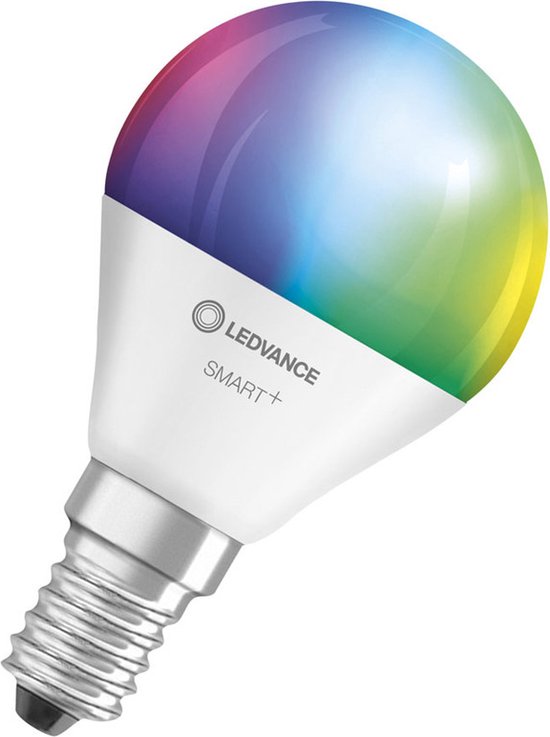 LEDVANCE Smarte LED-Lampe avec Technologie WiFi, Socket E14, Dimmbar,  Lichtfarbe