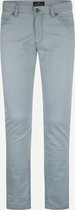 Steppin' Out Mannen  Steppin' Out Lente/Zomer 2022  Washed Canvas 5Pocket Mannen - Slim Fit -  - Blauw (W 33 - L 34) Blauw  Maat: W 33 - L 34