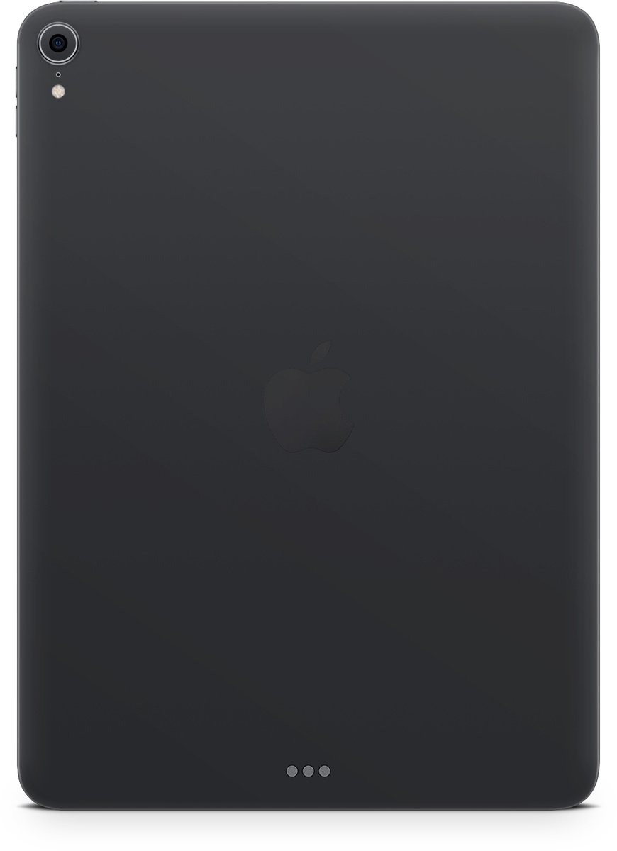 iPad Pro 11'' (2018) Mat Zwart Skin - 3M Wrap