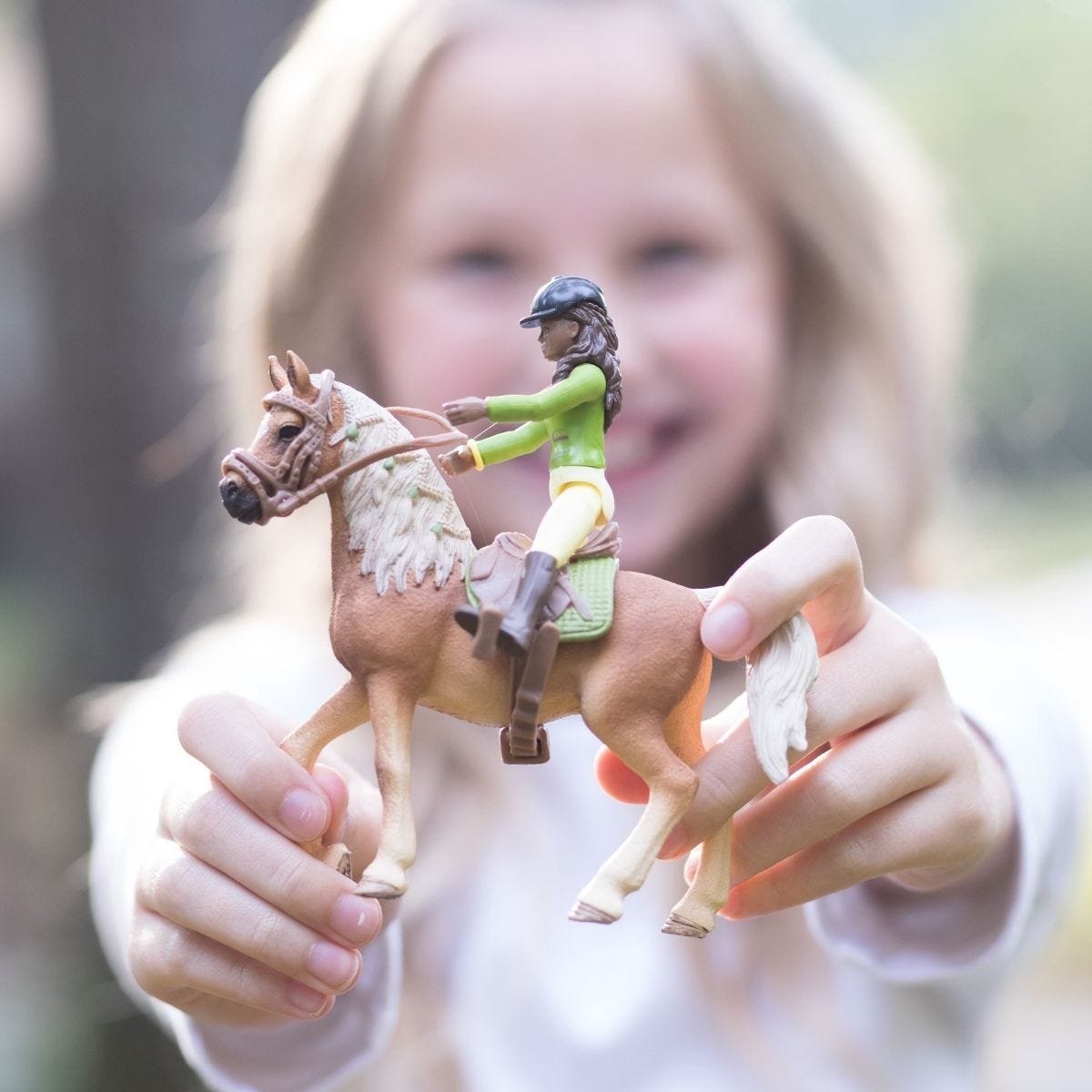 schleich HORSE CLUB - Speelfigurenset - Sarah & Mystery - Kinderspeelgoed voor Jongens en Meisjes - 5 tot 12 jaar - 42542 — afbeelding 9