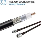 HWW- 1m LMR-400 N-Female to SMA-RP-Male Helium Loww Loss