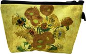 3BMT Make up Etui - Make up tasje klein - Zonnebloem - Van Gogh