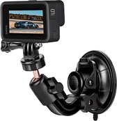 Auto Zuignap Mount Voor Gopro Hero 10 9 8 7 6 5 4 Sony Insta360 Een R X2 Dji osmo Actie Camera Accessoires Voorruit Venster
