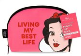 Mad Beauty Disney Sneeuwwitje Makeup tasje Roze Etui - Kado idee - Toilettas - Reisaccessoire