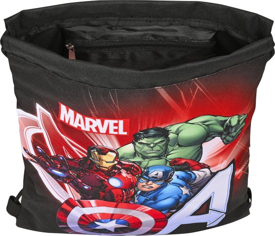 Foto: Marvel avengers junior gymbag infinity zwemtas 34 x 26 cm polyester