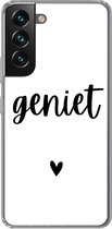 Coque Samsung Galaxy S22 Plus - Proverbes - Citations - Profitez - Coque de téléphone en Siliconen -
