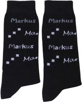 Naamsokken - Markus - Naam verweven in sok - Maat 41-46