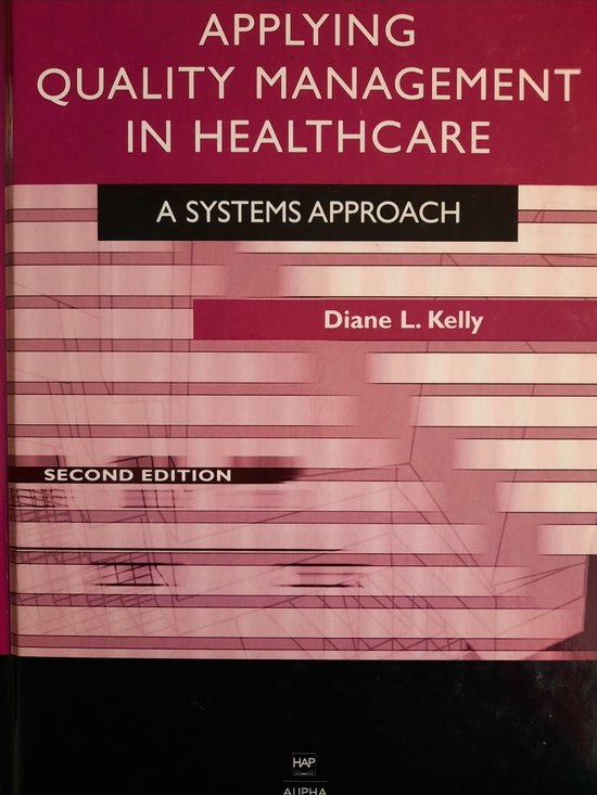APPLYING QUALITY MANAGEMENT IN HEALTHCARE THIRD EDITION visual data 5