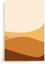 Walljar - Desert Hills III - Muurdecoratie - Poster