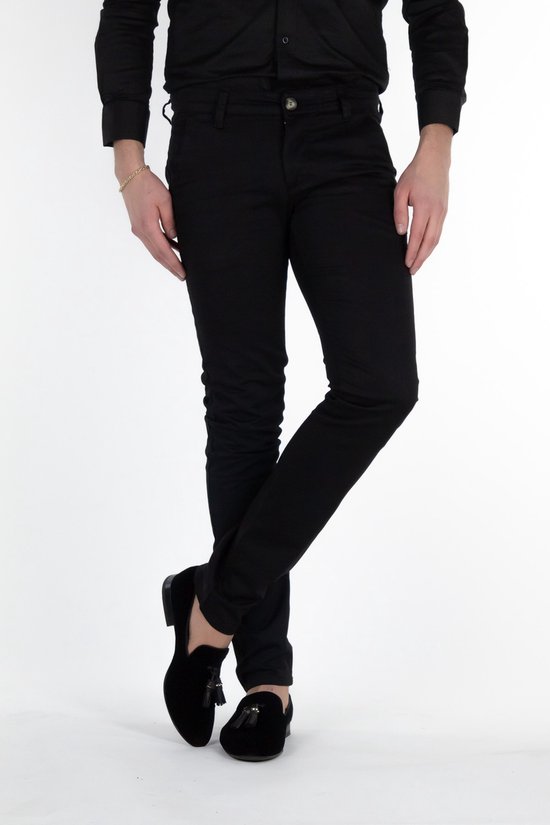 Pantalon Richesse Marbella Noir - Homme - Jeans - Taille 29 | bol.com
