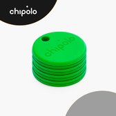 Chipolo One - Bluetooth GPS Tracker - Keyfinder Sleutelvinder - 4-Pack - Groen
