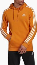 Adidas Essentials 3-Stripes Trui / Hoodie - Geel Heren - Maat XXL