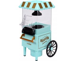 Lund klassieke popcorn maker / machine werkt op hete lucht en is vetvrij - popcorn klaar in 3 minuten 1200W 68260 groen