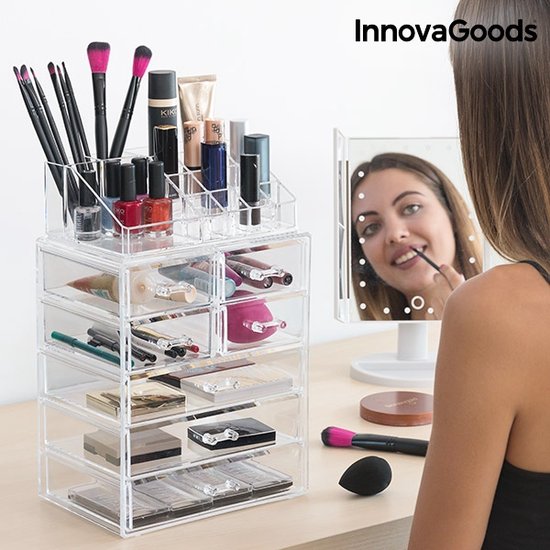 ACRYL COSMETICA ORGANIZER - Make up Cosmetica organizer - Makeup organizer... | bol.com