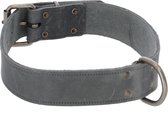 Adori Halsband vetleder met print Grijs - Hondenhalsband - 40mmx70 cm