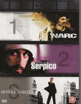 POLICE BOX : SERPICO + NARC + THE UNTOUCHABLES