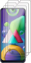 Samsung M21 Screenprotector - Beschermglas Samsung Galaxy M21 Screen Protector Glas - 3 stuks