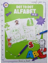 Toy Universe Leren is leuk "Dot to dot Alfabet" 4+ | Sint-tip | Kerst-tip | Cadeau-tip