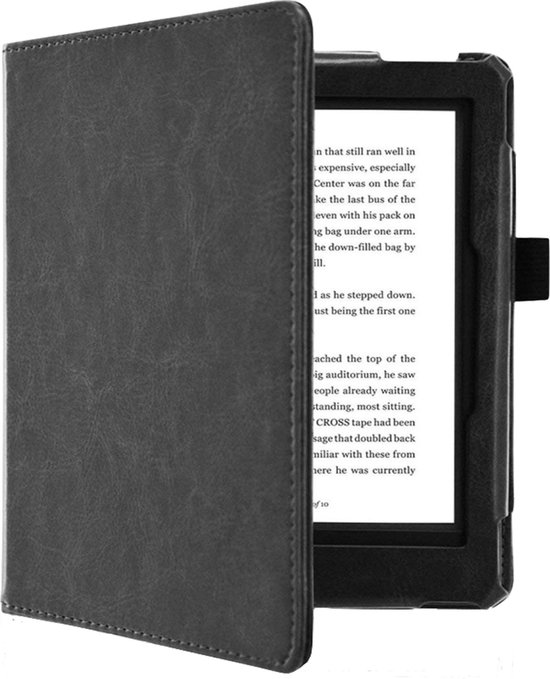 Technow Sleepcover - Hoesje geschikt voor Kobo Nia Hoes - Zwart — afbeelding 3