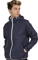 Heren regenjas blauw - 774 - maat S