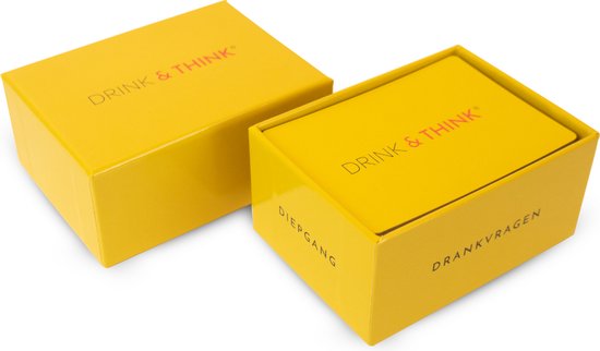 Drink & Think - Party Game - Drankspel met kaarten - Drank kaartspel