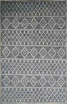 Vintage vloerkleed kelim "Nyle" vloerkleed Grijs - 200 x 290 cm