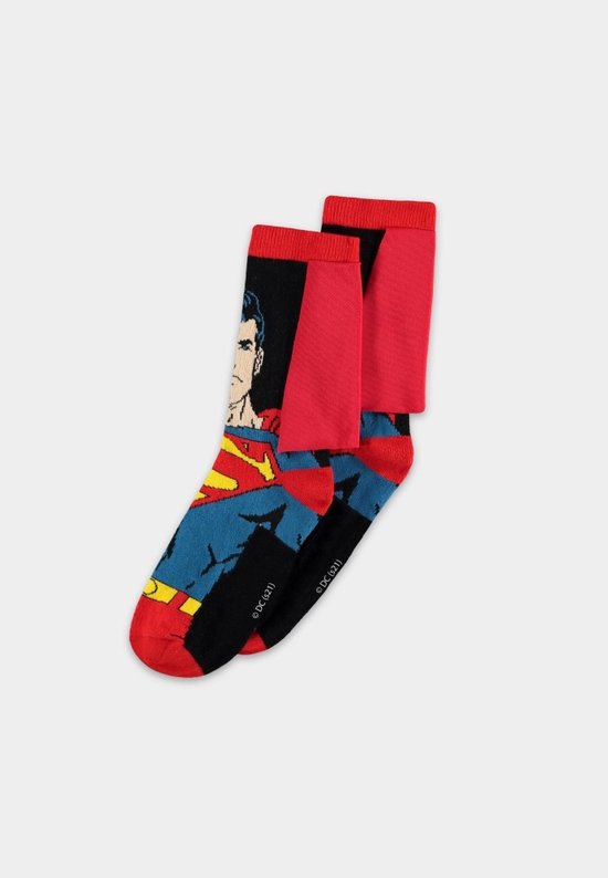 DC Comics Superman - Caped Sokken - 43/46 - Multicolours