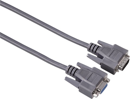 Hama VGA verlengkabel 1.8m afgeschermd